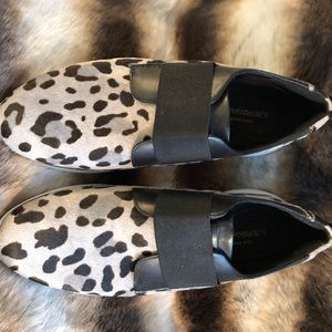 Calf hair comfort shoe